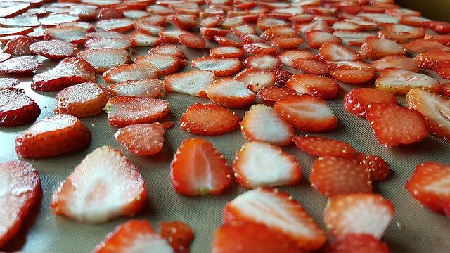 Sušené jahody
