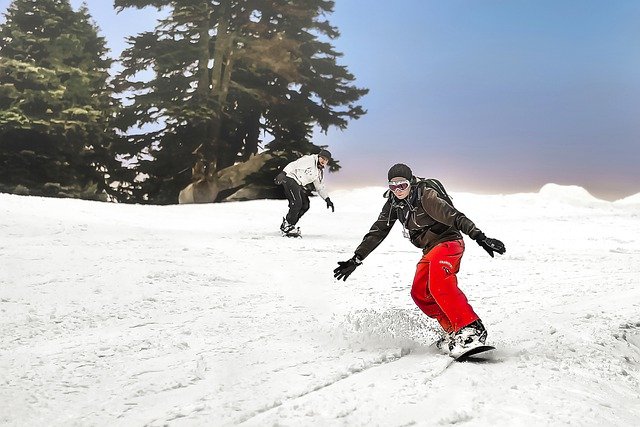 výbava na snowboard