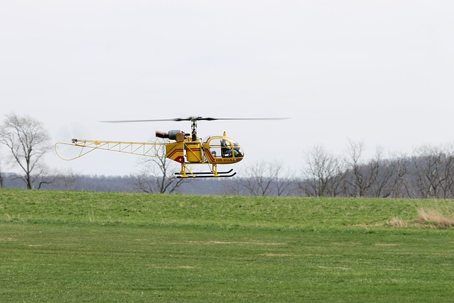 RC model vrtulníku