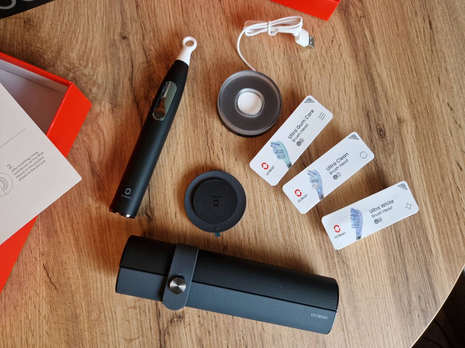 Oclean X Ultra S Black sonický kartáček - 03