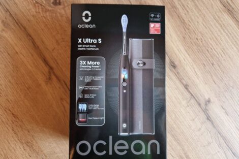 Oclean X Ultra S Black sonický kartáček - 06