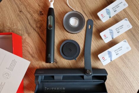 Oclean X Ultra S Black sonický kartáček - 07