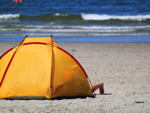 plážový stan