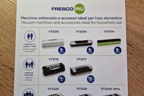 Recenze Laica XPro vakuovačka VT3240 - další modely