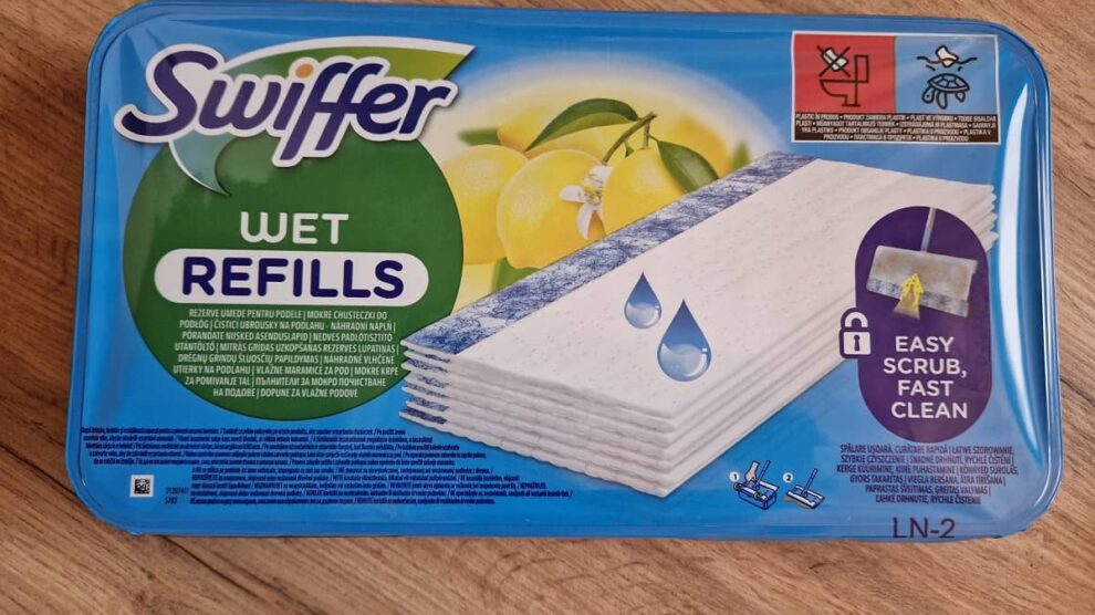 Swiffer Sweeper na podlahy - náhradní hadříky na mokré vytírání