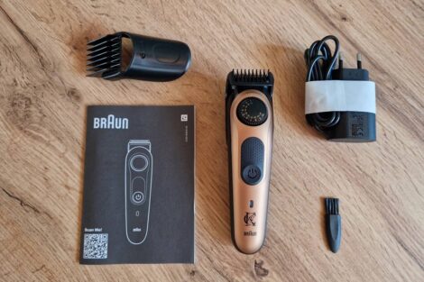 Zastřihovač KING C. GILLETTE Beard Trimmer PRO - obsah balení