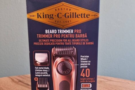 Zastřihovač KING C. GILLETTE Beard Trimmer PRO - krabice