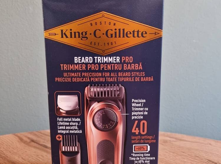 Zastřihovač KING C. GILLETTE Beard Trimmer PRO - krabice