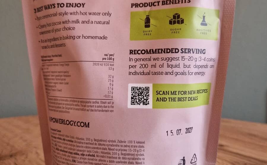 Ceremoniální kakao Powerlogy Fino de Aroma - 05