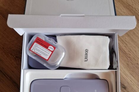 Balení IPL epilátoru Ulike Air 3