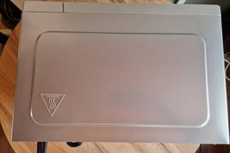 Mikrovlnka MORA MT 423 S - pohled shora