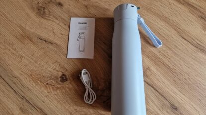 Samočistící UV chytrá láhev Earplugs - recenze